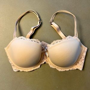 Chantelle Rive Gauche Demi Bra Nude 34DD